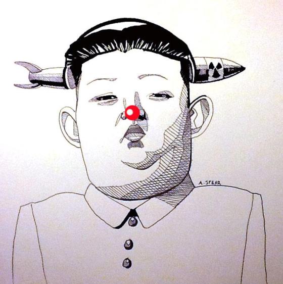 Kim Jong Un is a Total Clown by Andrew Spearspearlife.com