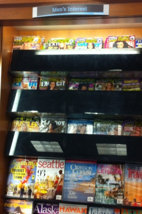 Yeah, interest in jerking off in the airport.